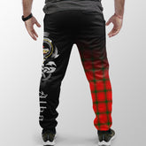 MacDonald Of Sleat Tartan Crest Jogger Sweatpants - Alba Celtic Style